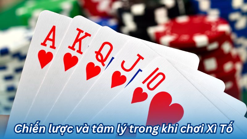 Chiến lược và tâm lý trong khi chơi Xì Tố