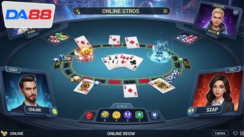 Các loại game bài đổi thưởng DA88 phổ biến