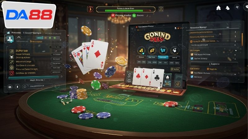 Các dòng game bài miễn phí DA88 phổ biến