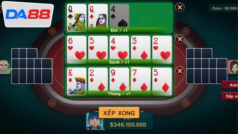Chiến thuật chơi Mậu Binh DA88 để thắng lớn