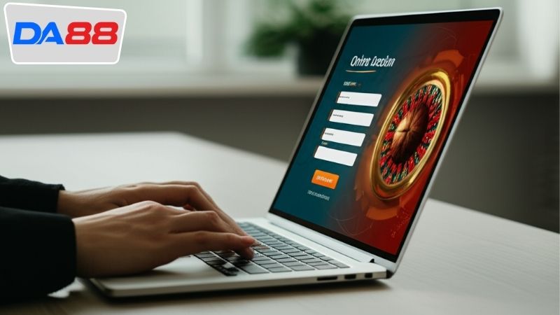 Đăng ký DA88 - Bước Đầu Tiện Ích Để Tham Gia Thế Giới Casino 2 Quy trình đăng ký DA88 từng bước chi tiết